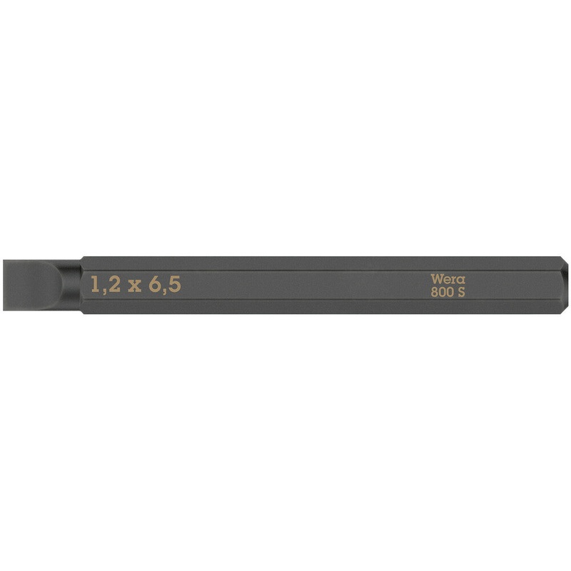 WERA Bit 800 S para tornillos ranurados (4000827279)