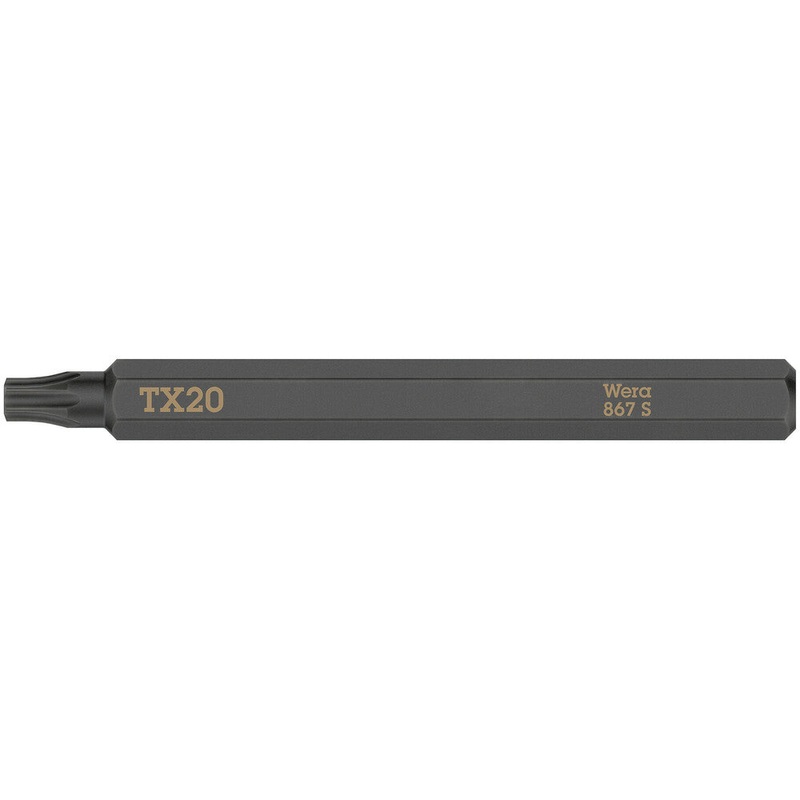 WERA Broca 867 S TORX 20 x 70 mm 1/4 TORX 20 longitud 70 mm (4000827264)