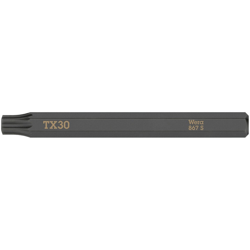 WERA Broca 867 S TORX 30 x 70 mm 1/4 TORX 30 longitud 70 mm (4000827266)