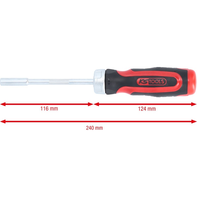 Destornillador con punta de carraca 12 en 1 KS TOOLS ( 159.2035 )