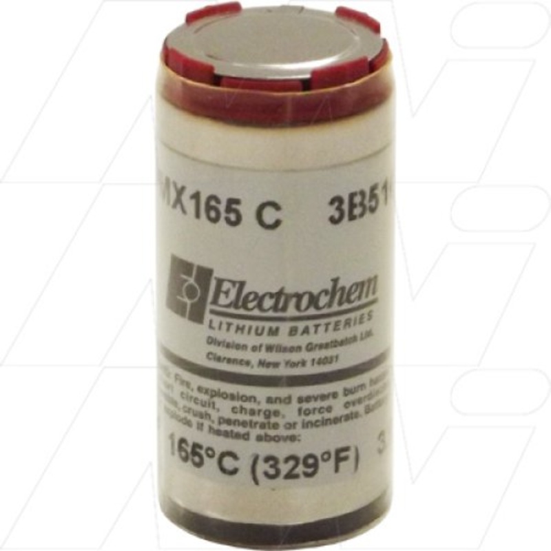 3B5100 C size Electrochem High Rate Lithium Sulfuryl Choride Cell PMX165 Series - 3B5100-FF