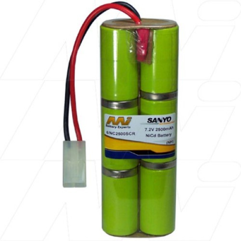 R/C Hobby Battery Pack - 6/NC2500SCR-BP