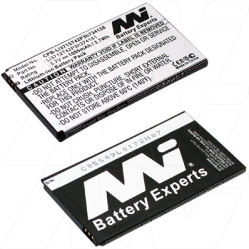 Mobile Phone Battery - CPB-Li3715T42P3h734158-BP1