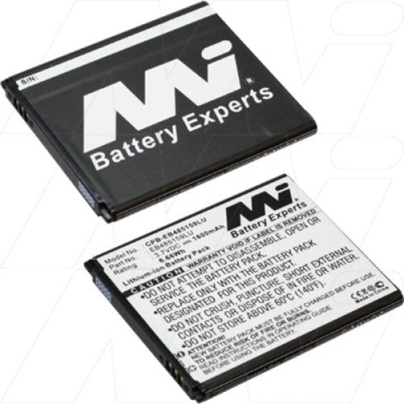 Mobile Phone Battery suitable for Samsung Galaxy XCover 2 - CPB-EB485159LU-BP1