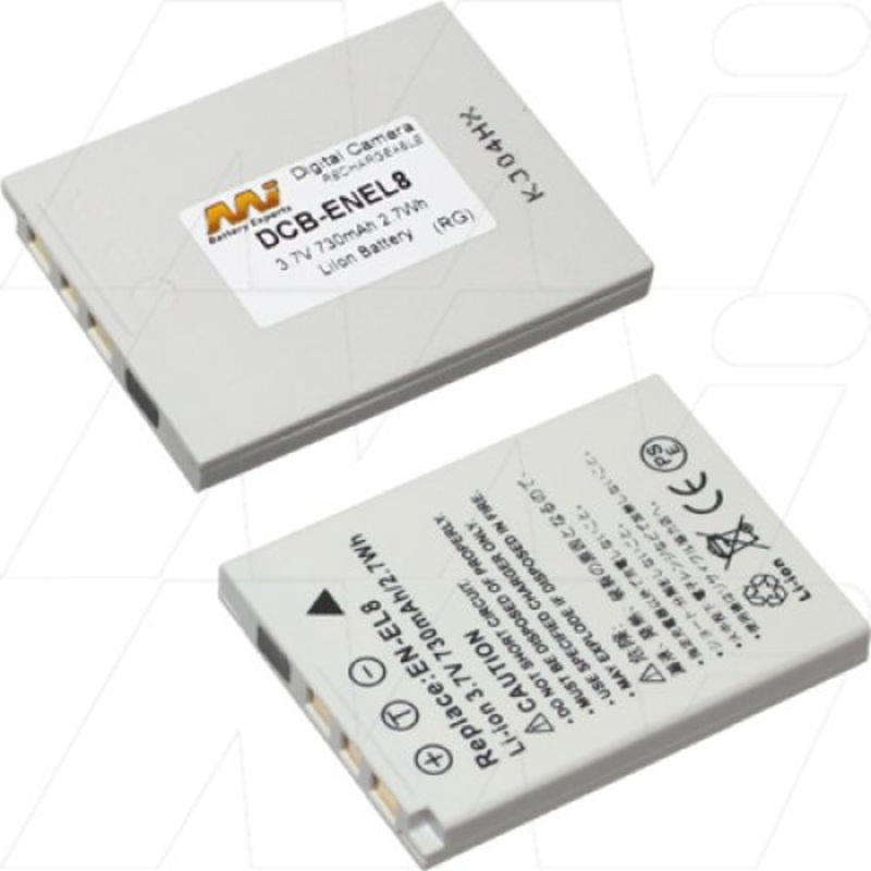 Consumer Digital Camera Battery - DCB-ENEL8-BP1