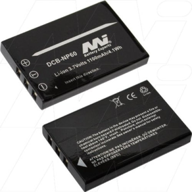 Consumer Digital Camera Battery - DCB-NP60-BP1