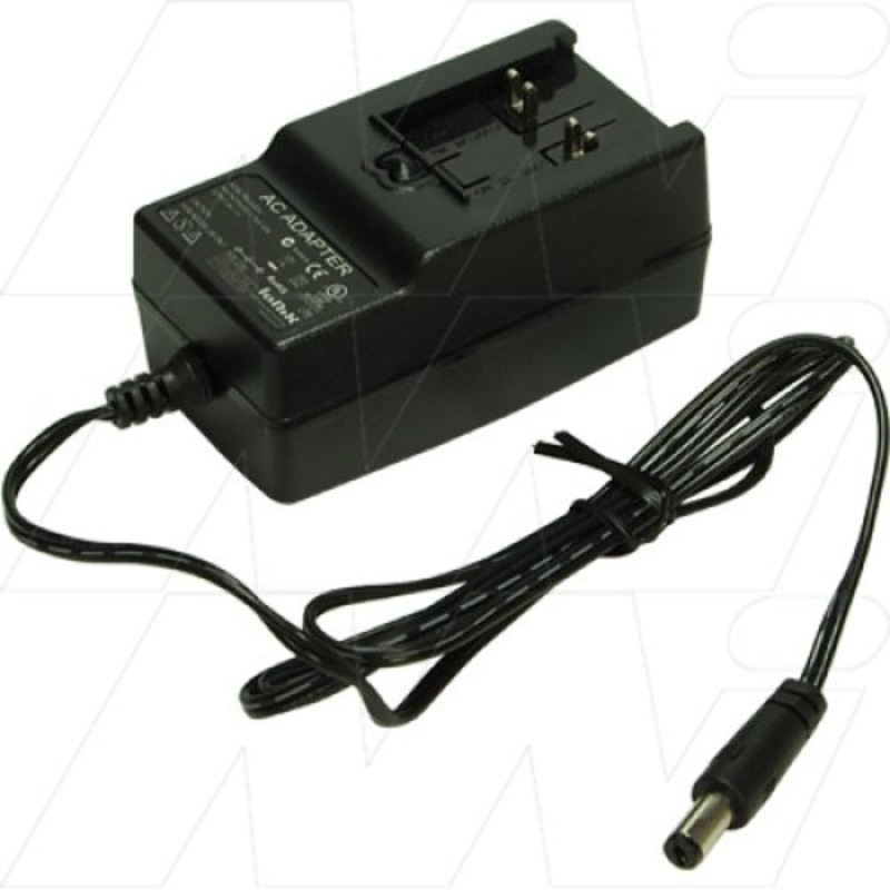Universal AC to DC Switching Power Supply 24VDC 1A (24W) Wall Mount Type - FRA-024-S24-I