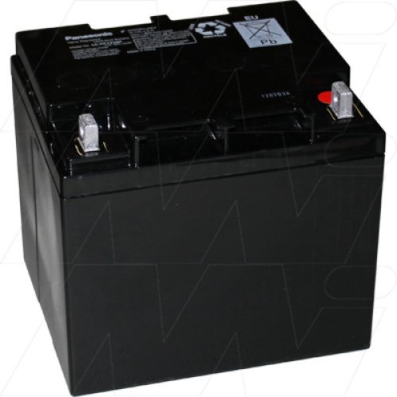 Panasonic LC-XC1238P Sealed Lead Acid Battery. Cyclic type - Golf Buggy, Mobility scooter - LC-XC1238P