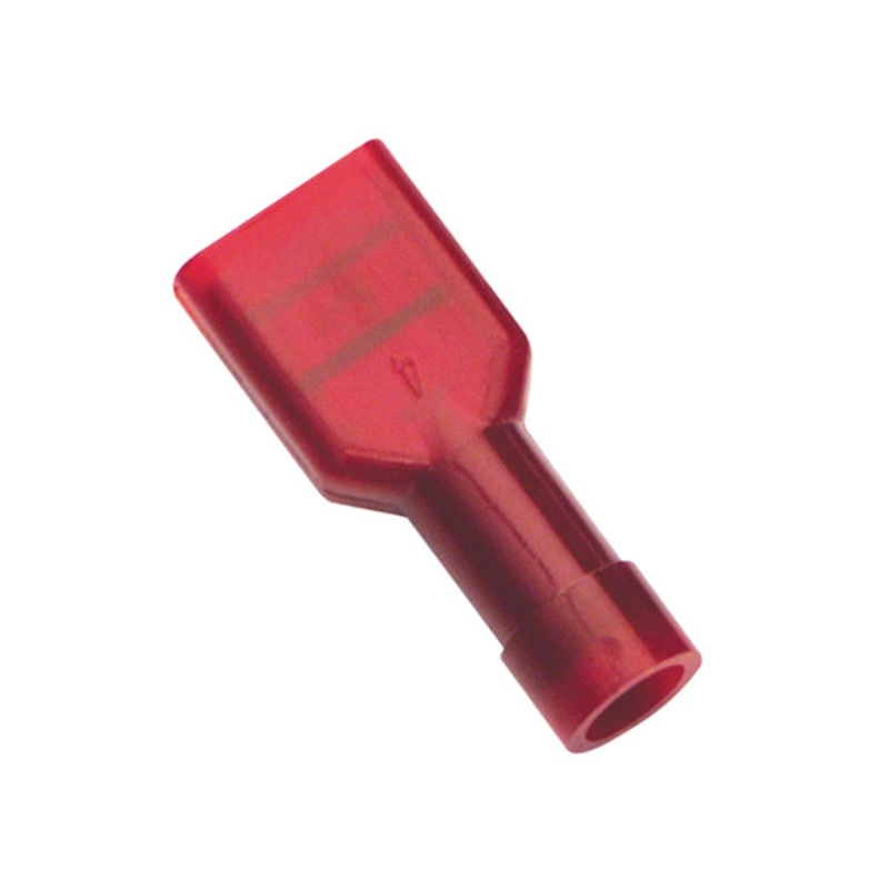 Champion Red Female insulated Push-On Spade Terminal -25pk