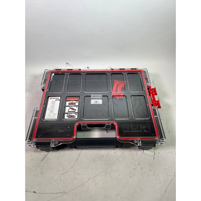 Qbrick System PRO 200 Organizer 452 x 358 x 79 mm 6 l stapelbar IP54 - Beschdigt
