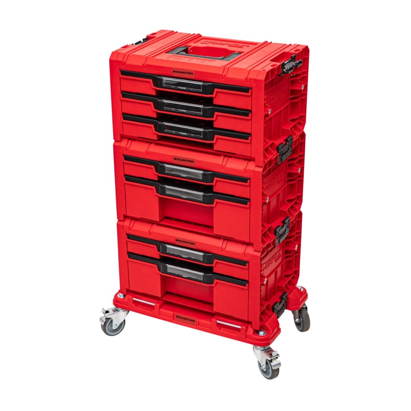 Toolbrothers RHINO L ULTRA Juego de Cajones 2x Cajn 2 + 1x Cajn 3 + Tablero con ruedas