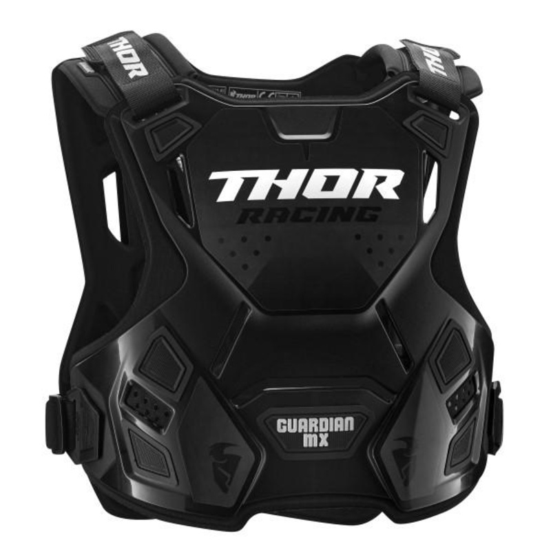 Chest Protector Thor Mx Guardian Mx Roost Youth 2xs Xs Black