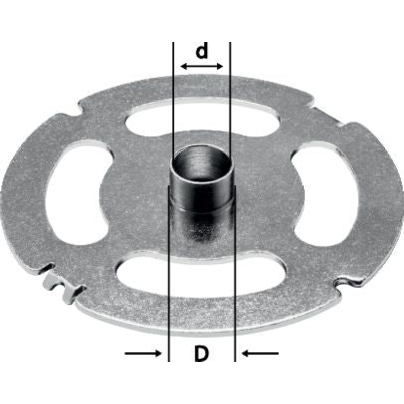 Anillo copiador Festool KR-D 17.0/OF 2200 (494622) para OF 2200