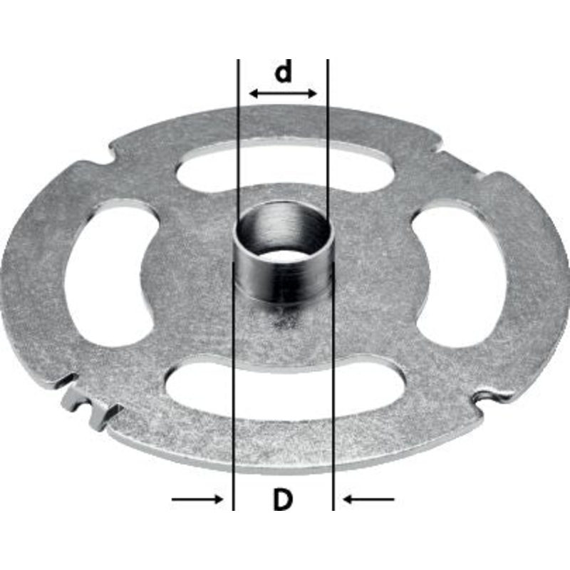 Anillo copiador Festool KR-D 19.05/OF 2200 (495340) para OF 2200