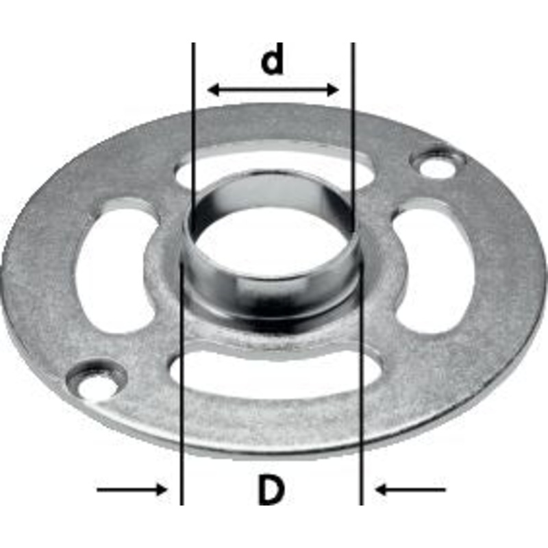 Anillo copiador Festool KR-D 24/OF 1010 (486031) para OF 900, OF 1000, OF 1010, OF 1010 R, KF