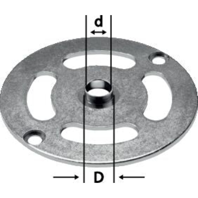 Festool KR-D 10.8/OF 1010 anillo copiador (486029) para OF 900, OF 1000, OF 1010, OF 1010 R, KF