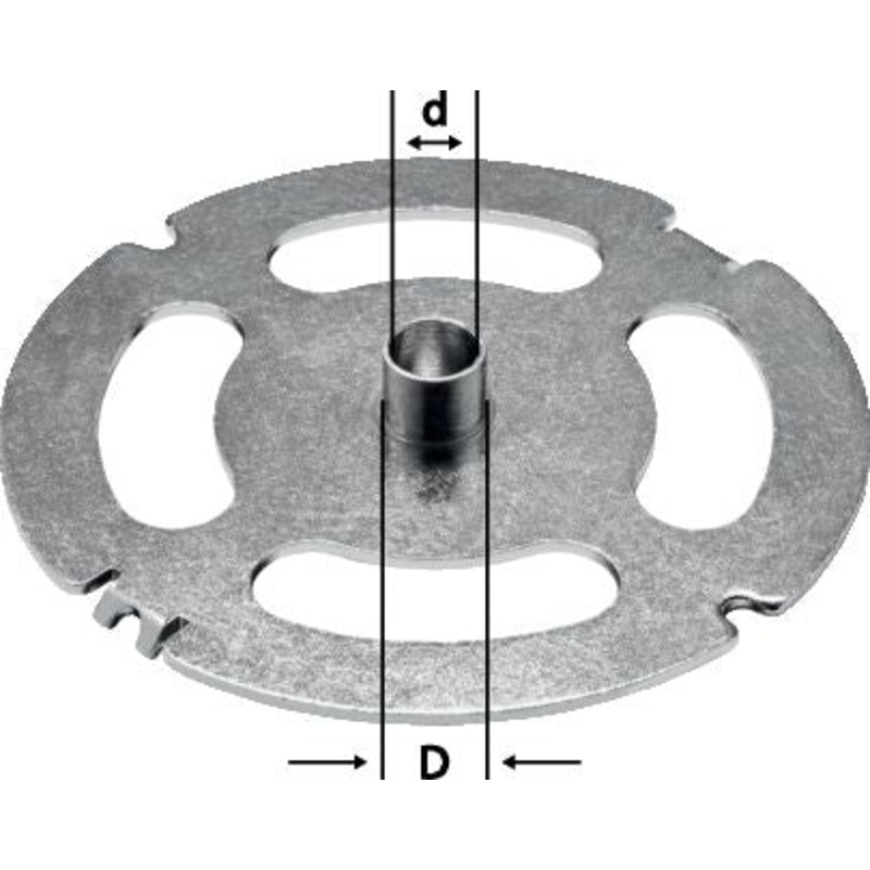 Festool KR-D 12.7/OF 2200 anillo copiador (495339) para OF 2200