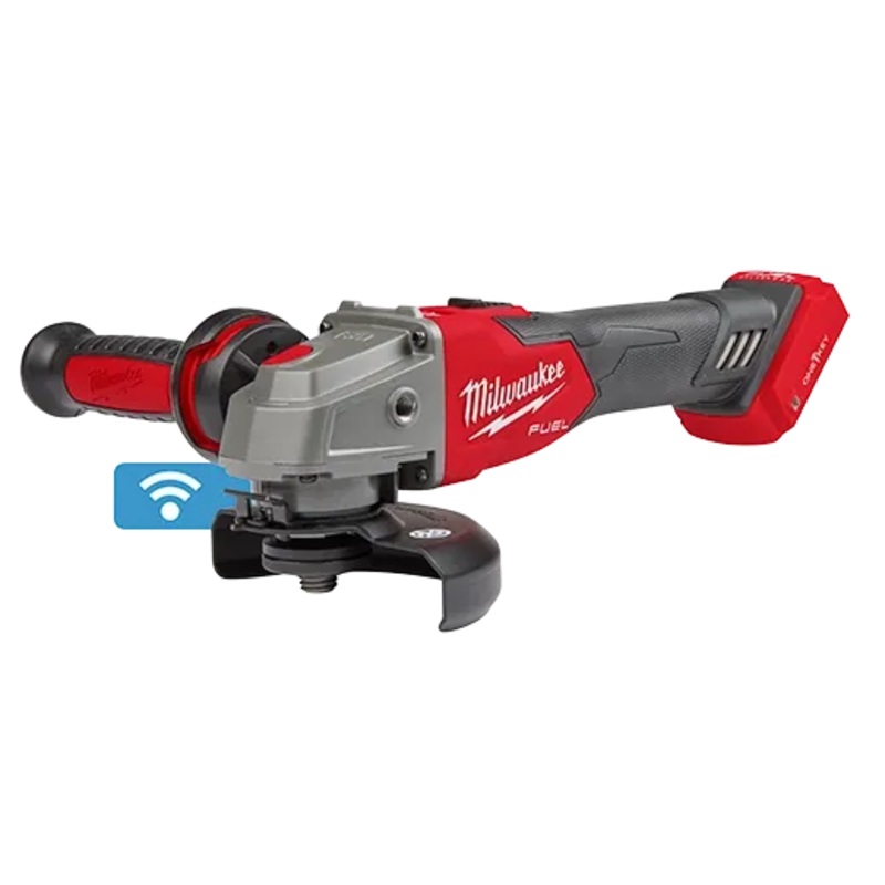 M18 FUEL 4-1/2" / 5" Braking Grinder w/ ONE-KEY Slide Switch, Lock-On