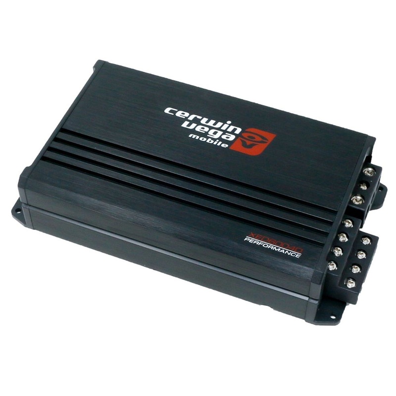 Cerwin Vega Amplifier Xed Series 4 Ch 80w Rms X 4 @ 4ohm / 120w Rms X 4 @ 2ohm