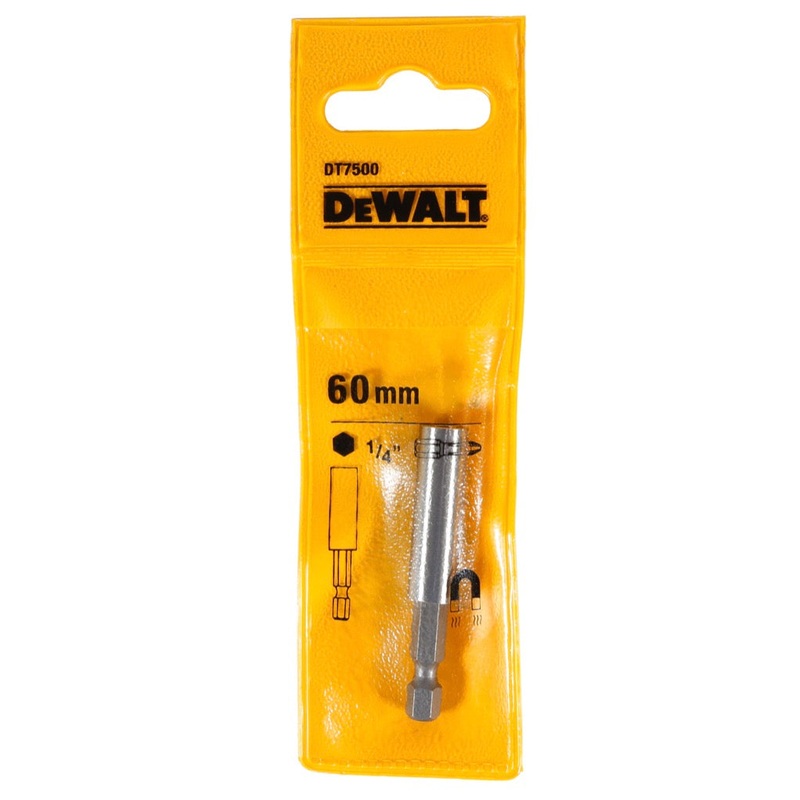 DeWalt DT 7500-QZ portapuntas magntico 1/4 pulgada 60 mm (563635-195)