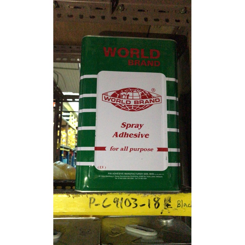 World Brand 800 Adhesive 5Gal, 18L | Model : GLUE-W8005