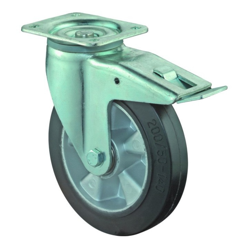 BS ROLLEN Rueda giratoria para carga pesada  160 mm capacidad de carga 300 kg (3000275454)