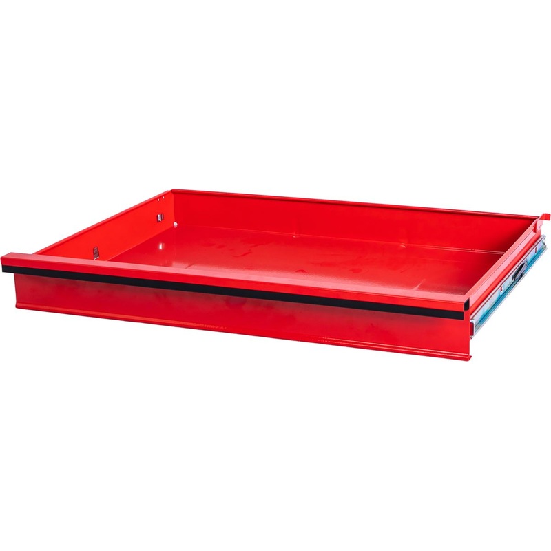 Cajn KS TOOLS con gua de bolas para carro de taller P10/P10TC/P15, 568x398x65 mm ( 873.1008-R003P )
