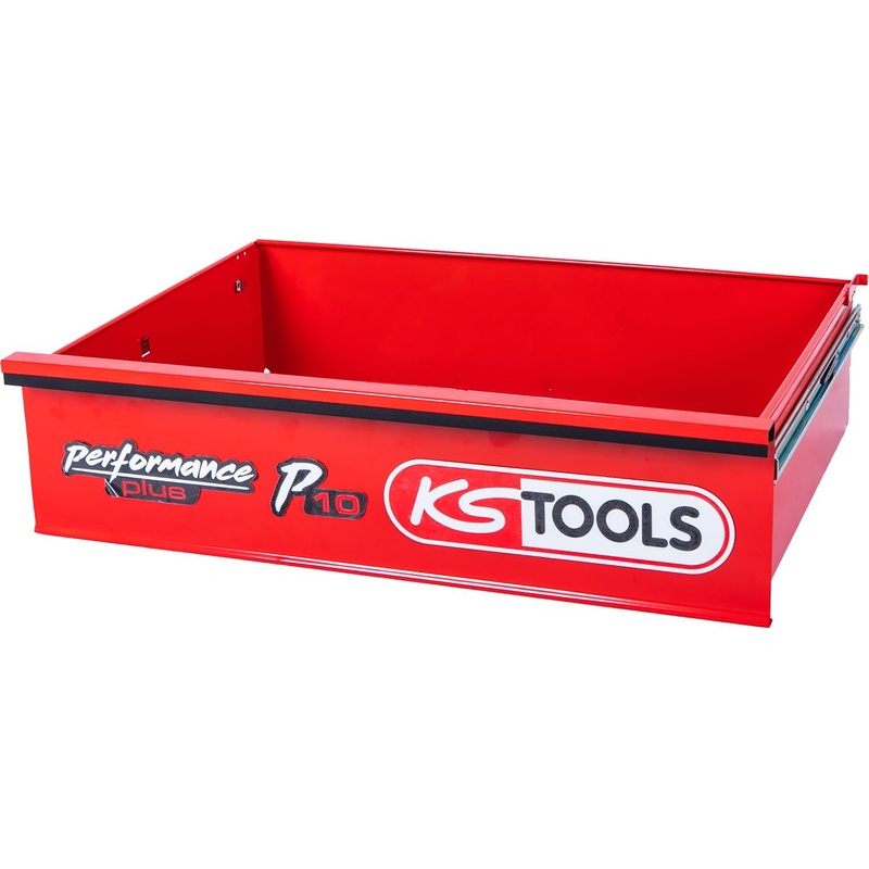 Cajn KS TOOLS con logotipo y gua de bolas para carro de taller P10, 568x398x145 mm ( 873.0008-R002P )