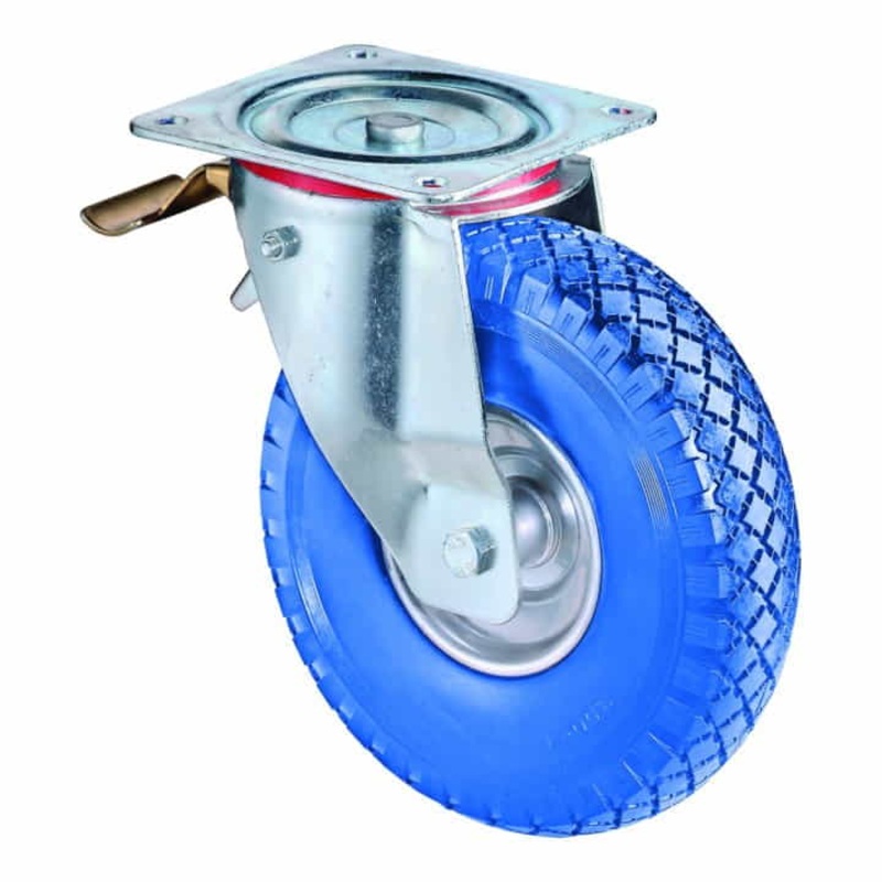 Rueda giratoria BS ROLLEN con bloqueo total  200 mm capacidad de carga 75 kg (3000275985)
