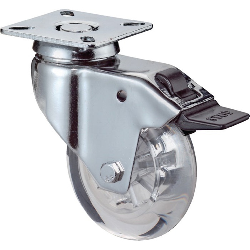 Rueda giratoria BS ROLLEN con freno  50 mm capacidad de carga 40 kg (3000275124)
