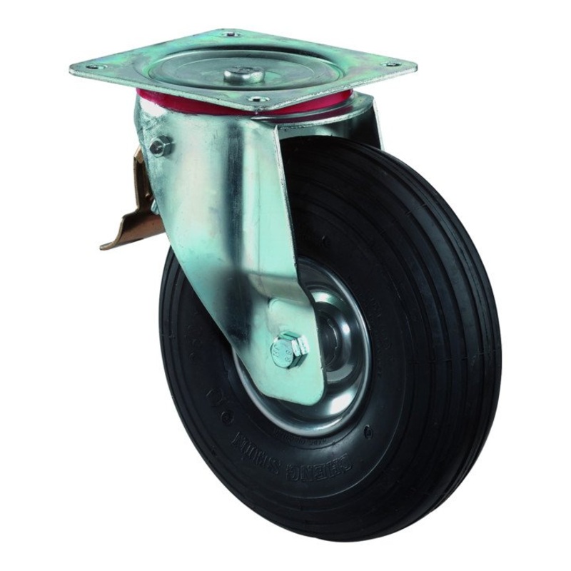 BS ROLLERS rueda neumtica rueda  200 mm capacidad de carga 75 kg (3000275976)