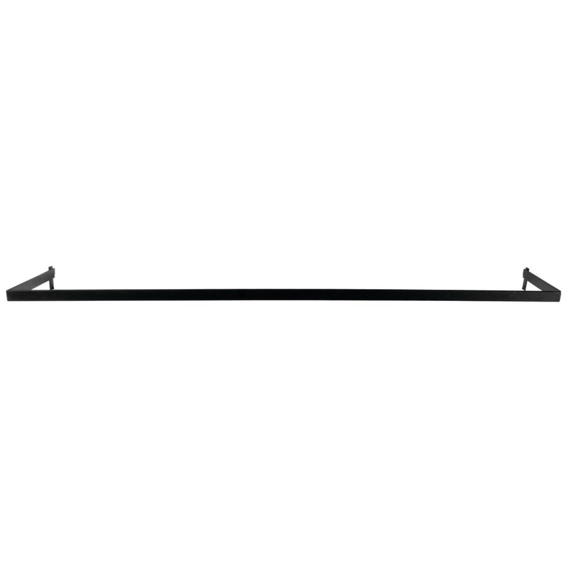 48" x 12" Black Cross Bar