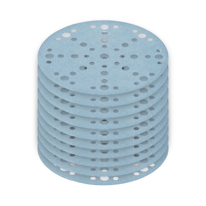 Festool STF D150/48 P220 GR/10 Disco de amolar granate 150 mm P220 10 piezas ( 578137 ) para RO 150, ES 150, ETS 150, ETS EC 150, LEX 150, WTS 150, HSK-D 150