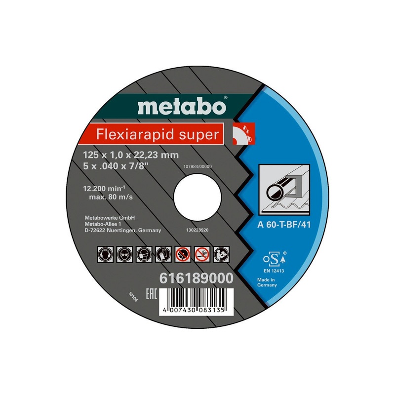 Flexiarapid super 125x1.0x22.23 steel, TF 41