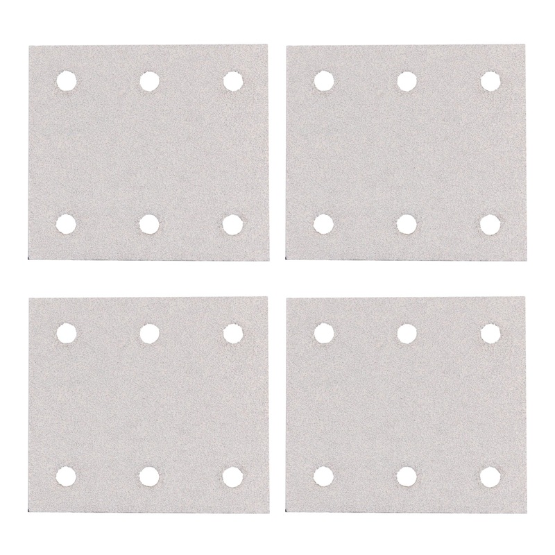 Papel de lija Makita K 60 114 x 102 mm 40 piezas (4x P-35813) para barnices y pinturas