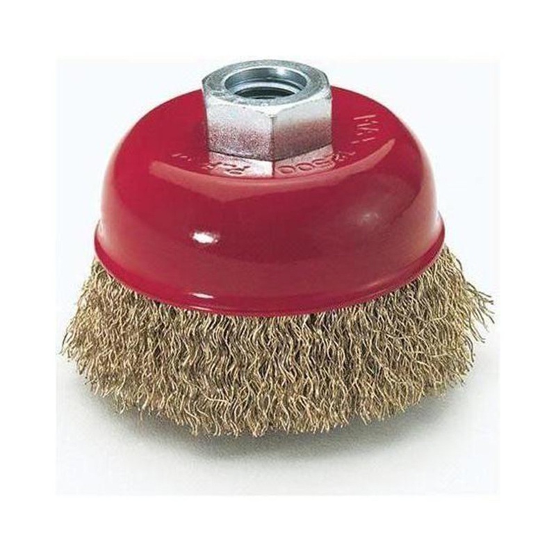ULTRA TOUCH CUP BRUSH (GOLDEN) - 4INCH