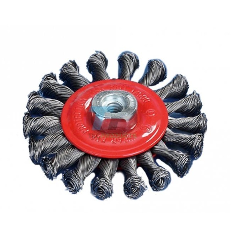 Wire Brush 115mm Dia. x M14 Thread Pipeline 6mm Wide 99022280 [7932]