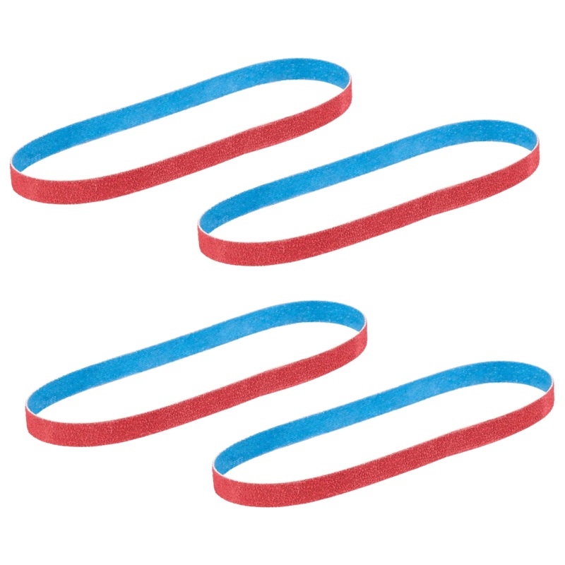1/2 x 18 40 Grit Bandfile Belts  4 pack