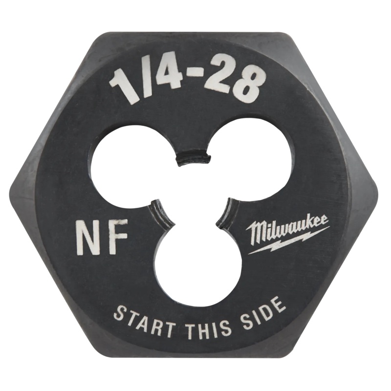 1/4"-28 NF 1-Inch Hex Threading Die