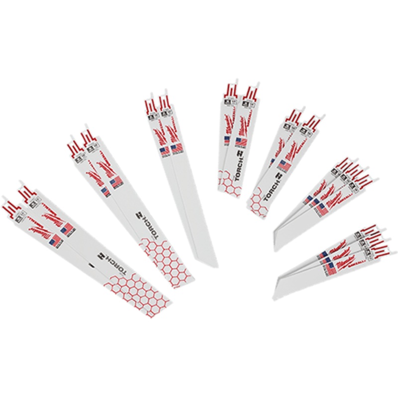 16 PC SAWZALL Metal Cutting Blade Set