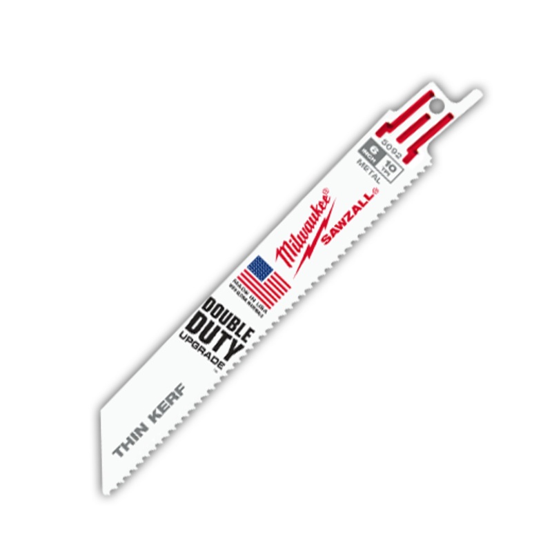 6" 10 TPI SAWZALL Blades (5 Pk)