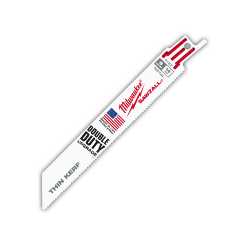 6" 14 TPI SAWZALL Blades (5 Pk)