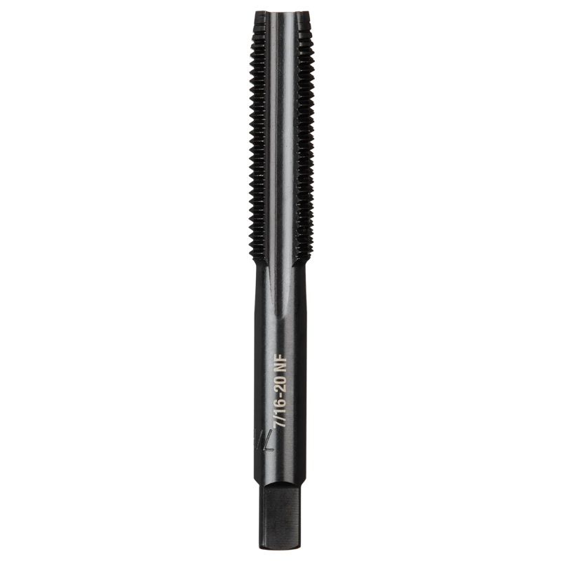 7/16"-20 NF Straight Flute Plug Tap