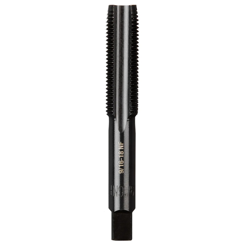 9/16"-18 NF Straight Flute Plug Tap