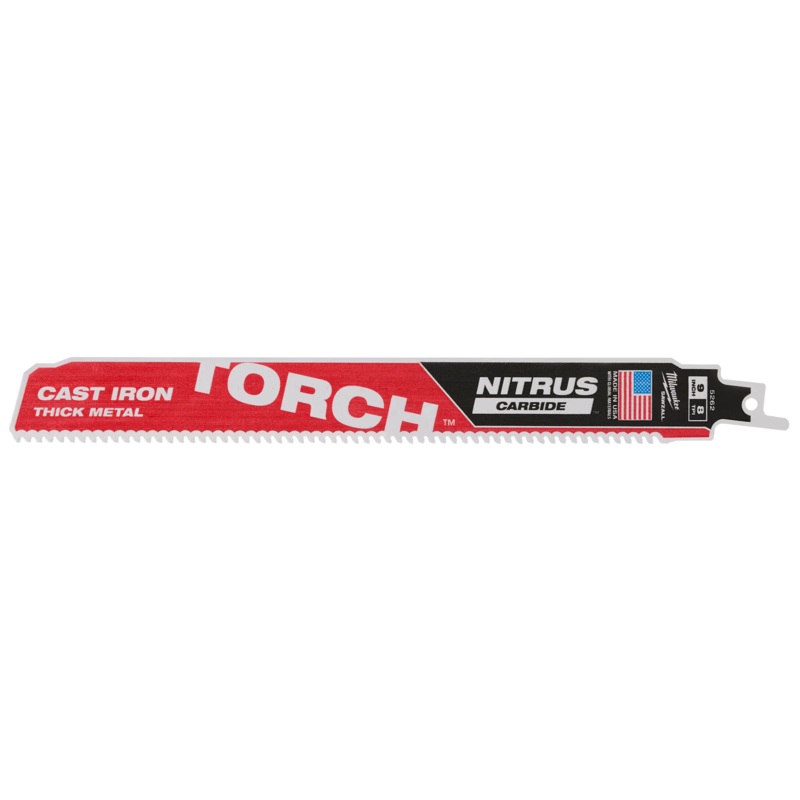 9" 8TPI The TORCH for CAST IRON with NITRUS CARBIDE 1PK