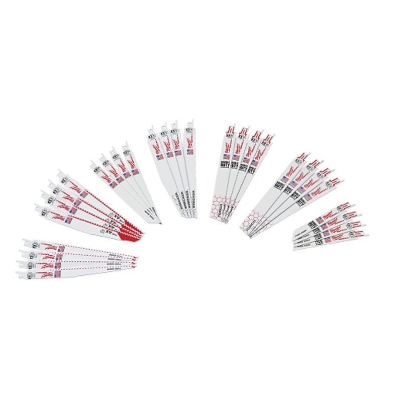 SAWZALL Demo and THIN KERF Blade Set 32 Pc