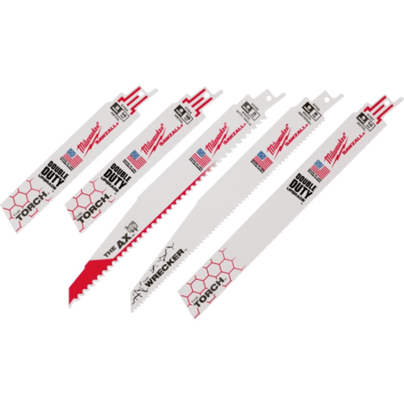 SAWZALL Demolition Blade Set 5 PC