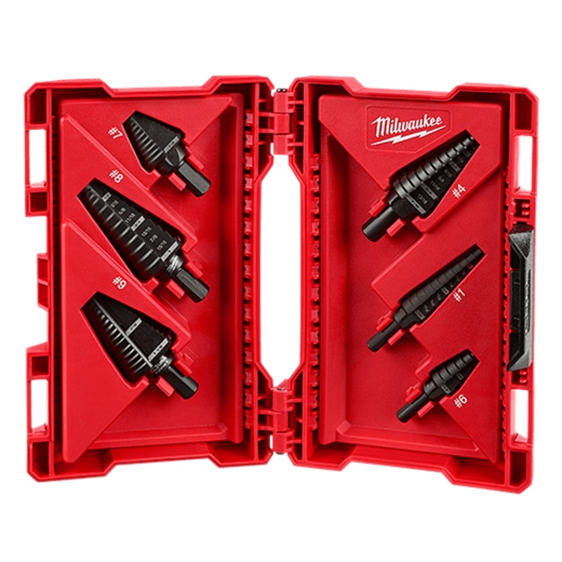Step Drill Bit Set - 6PC