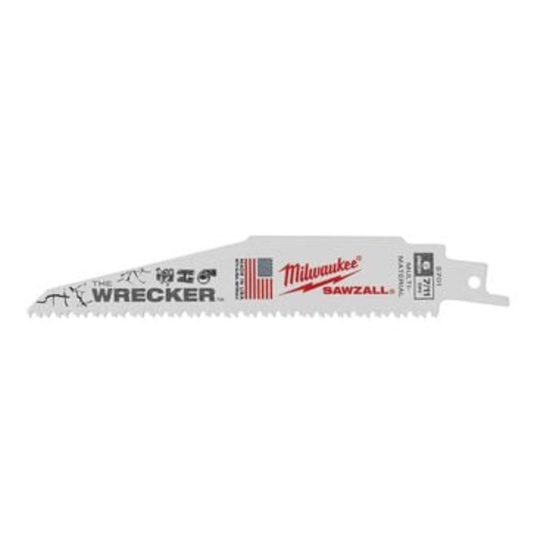 The WRECKER Multi-Material SAWZALL Blade 6" 7/11TPI BULK 25
