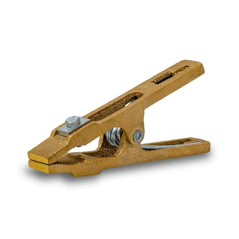 Welding Earth Return Clamp 250A Spring Jaw Heavy Duty Brass [0658]